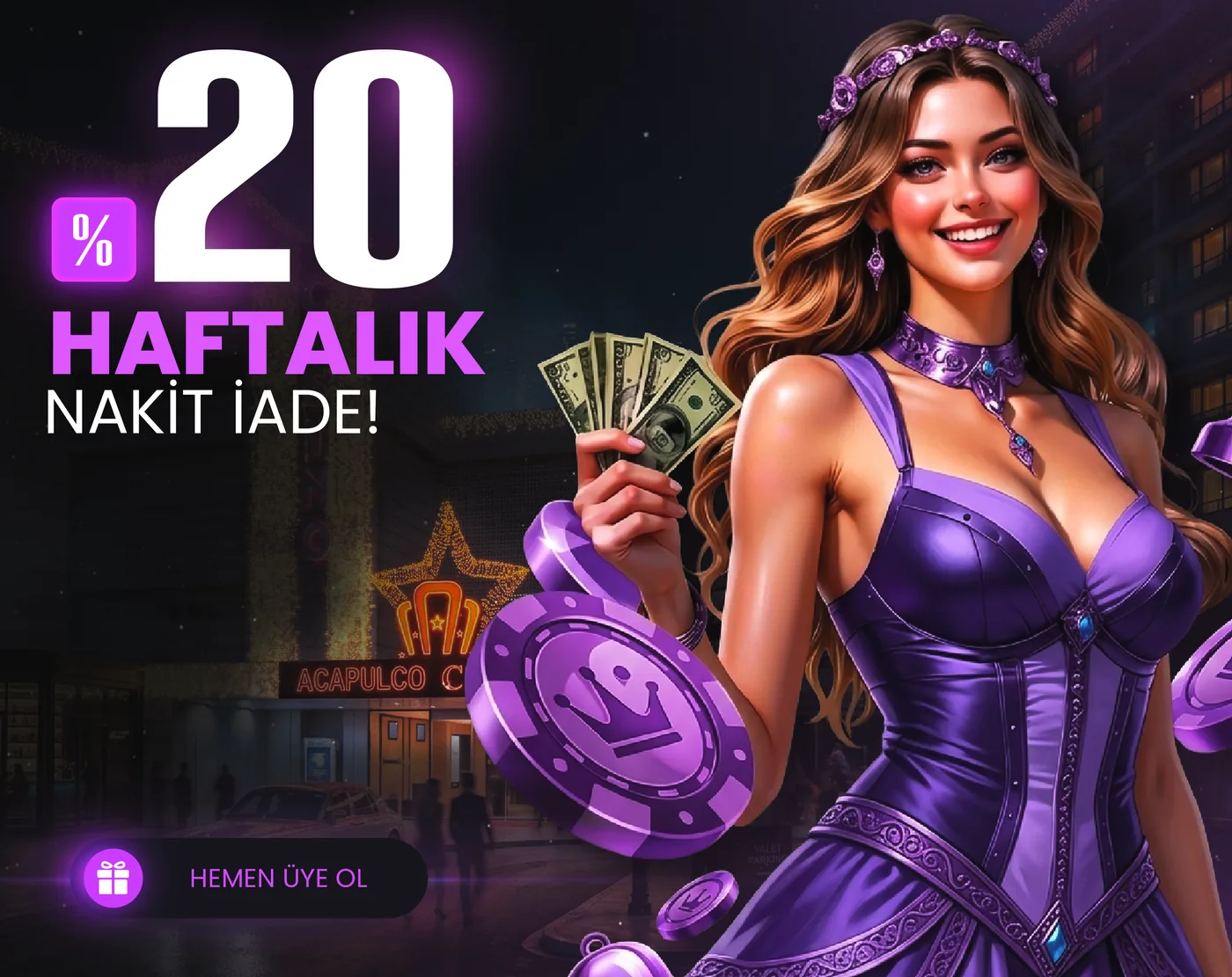 %20 Haftalık Kayıp Bonusu
