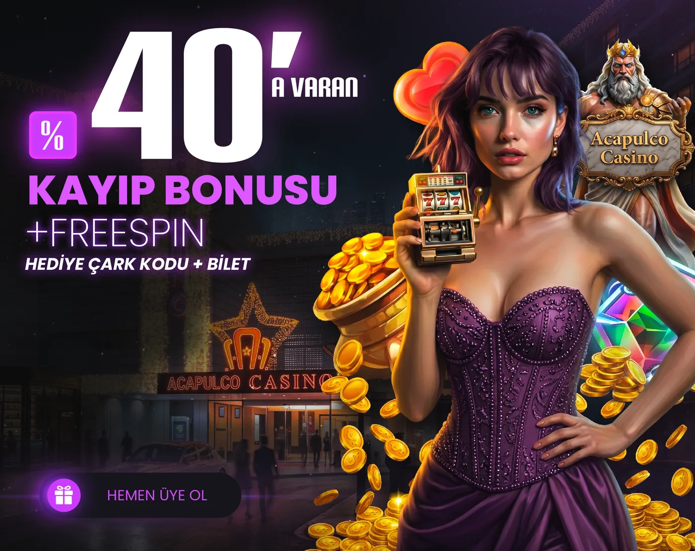 %40'a Varan Casino Kayıp Bonusu
